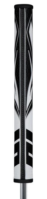 SuperStroke Zenergy Flatso 1.0 impugnatura per putter, nero/bianco
