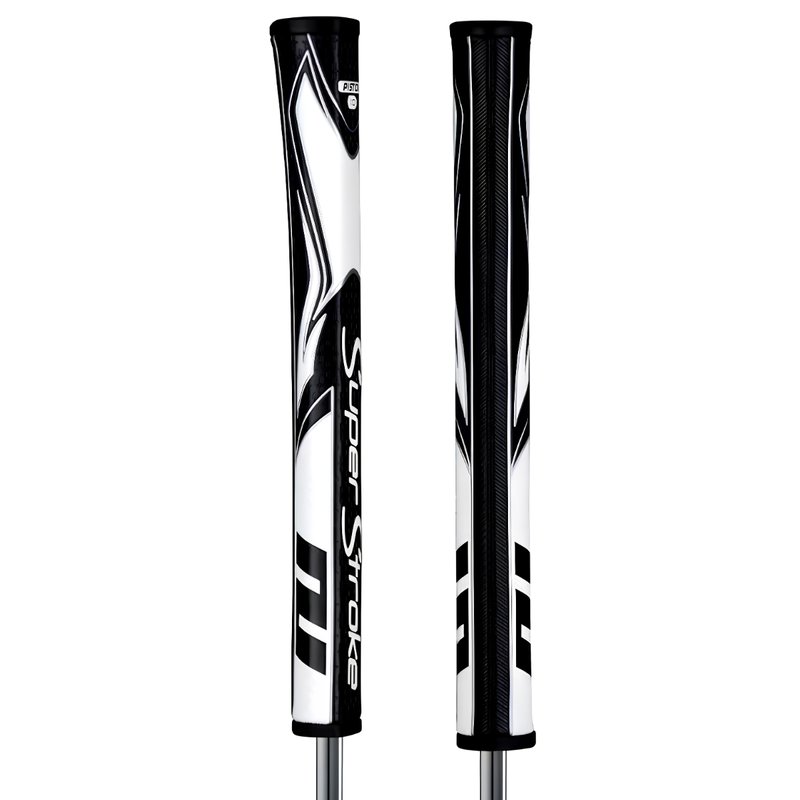 SuperStroke Zenergy Pistol GT 1.0 grip per putter, nero/bianco