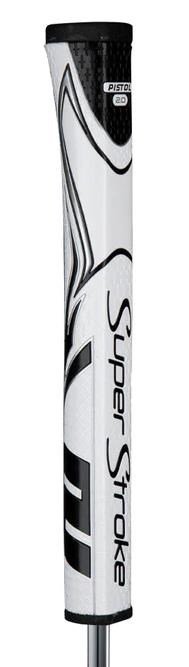 SuperStroke SuperStroke Zenergy Pistol GT 2.0 grip per putter, bianco/nero