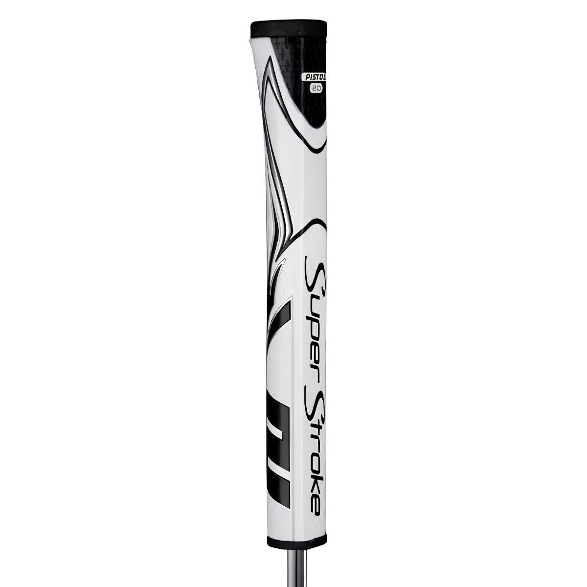 SuperStroke SuperStroke Zenergy Pistol GT 2.0 grip per putter, bianco/nero