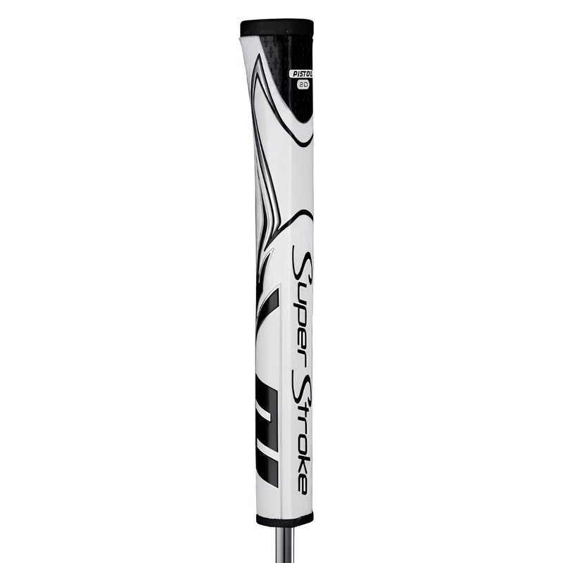 SuperStroke SuperStroke Zenergy Pistol GT 2.0 grip per putter, bianco/nero
