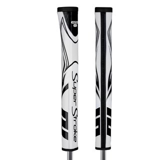 SuperStroke SuperStroke Zenergy Pistol GT 2.0 grip per putter, bianco/nero