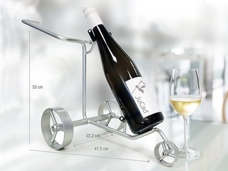 JuCad JuCad miniature trolley – wine bottle holder accessorio