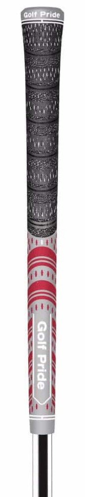 Golf Pride MCC Teams grip (.60 RND), MIDSIZE, grigio/rosso