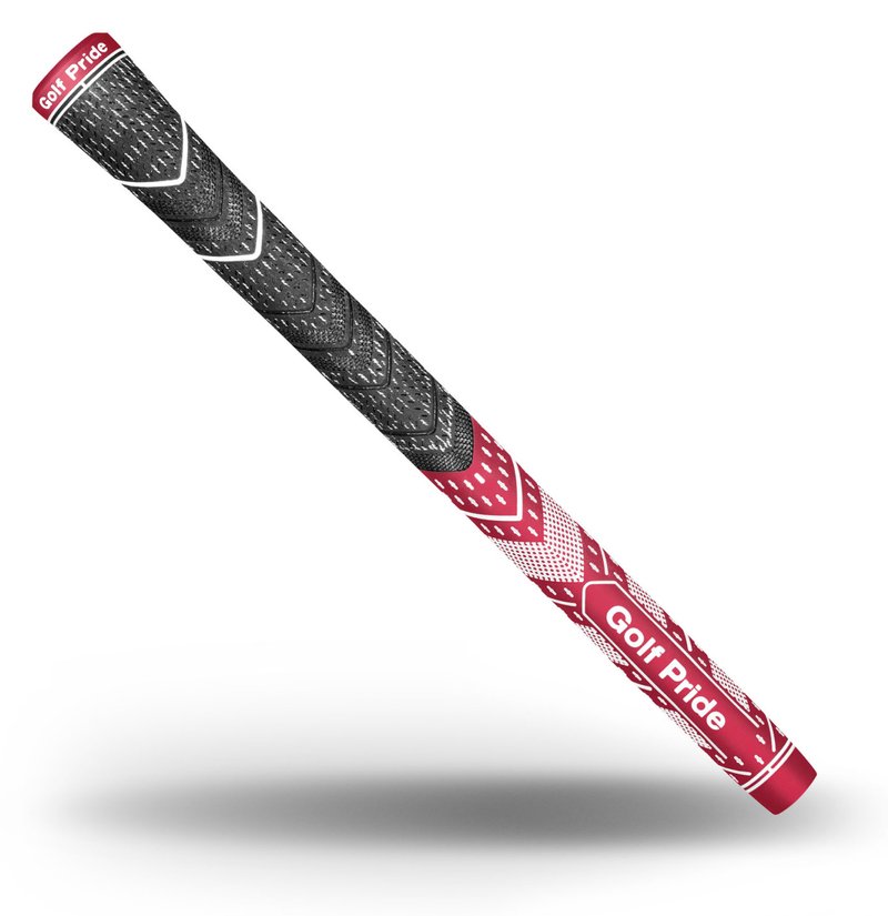 Golf Pride MCC Teams grip (.60 RND), MIDSIZE, rosso scuro/bianco