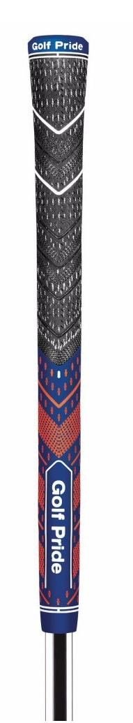 Golf Pride New Decade Multi Compound MCC Teams grip, STANDARD, navy/arancione