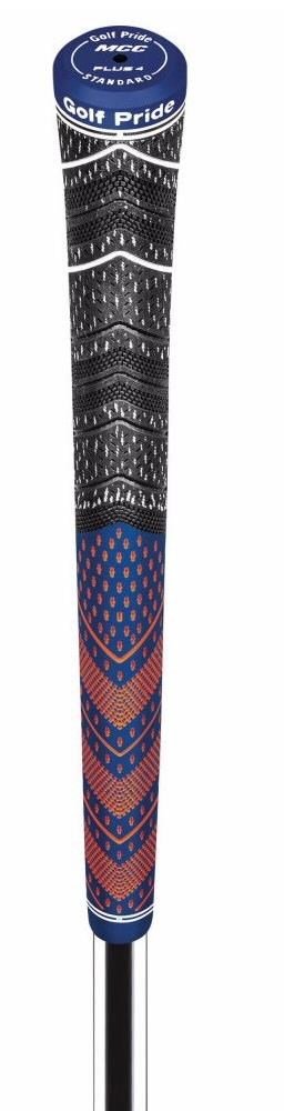 Golf Pride New Decade Multi Compound MCC Teams grip, STANDARD, navy/arancione