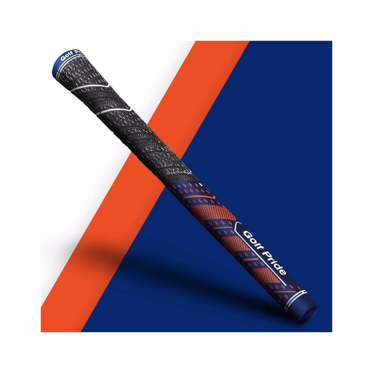 Golf Pride New Decade Multi Compound MCC Teams grip, STANDARD, navy/arancione
