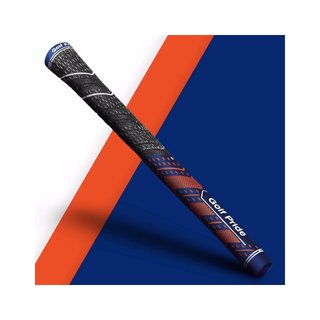 Golf Pride New Decade Multi Compound MCC Teams grip, STANDARD, navy/arancione