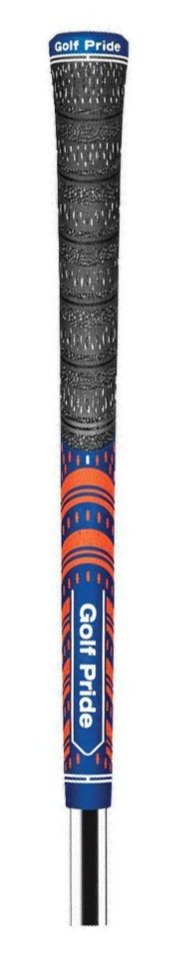 Golf Pride New Decade Multi Compound MCC Teams grip, STANDARD, navy/arancione