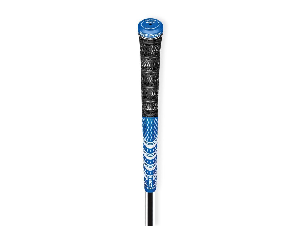 Golf Pride MCC Teams grip (.60 RND), MIDSIZE, blu/bianco