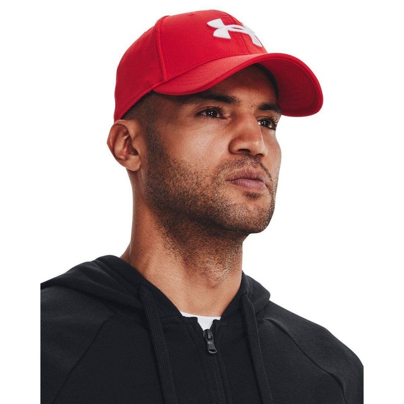Under Armour Blitzing cappellino da uomo, rosso