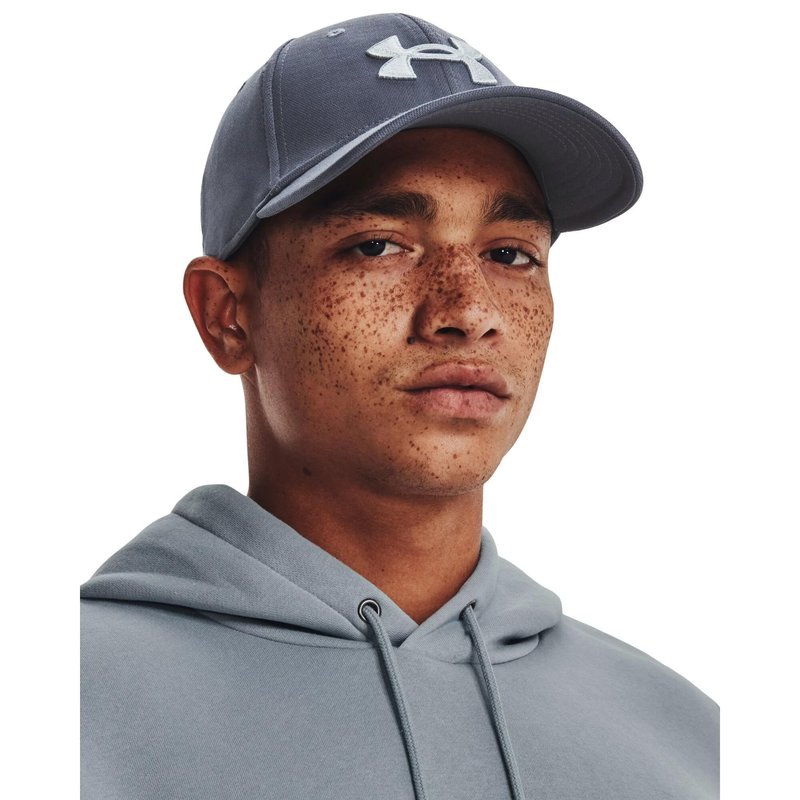 Under Armour Blitzing cappellino da uomo, downpour gray