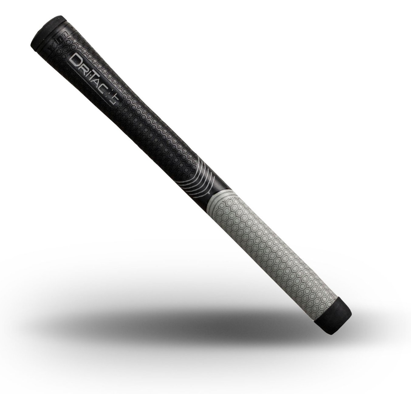 Winn DriTac LT (Less Taper) +1/16" grip, MIDSIZE, impugnatura, nero/grigio