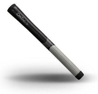 Winn DriTac LT (Less Taper) +1/16" grip, MIDSIZE, impugnatura, nero/grigio