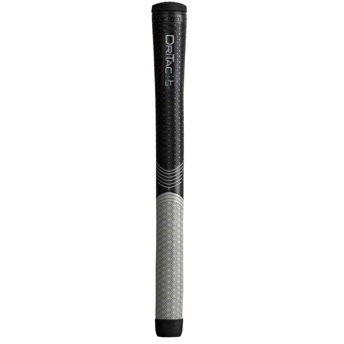 Winn DriTac LT (Less Taper) +1/16" grip, MIDSIZE, impugnatura, nero/grigio