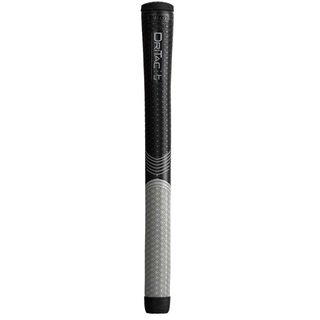 Winn DriTac LT (Less Taper) +1/16" grip, MIDSIZE, impugnatura, nero/grigio
