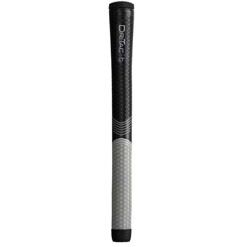 Winn DriTac LT (Less Taper) +1/16" grip, MIDSIZE, impugnatura, nero/grigio