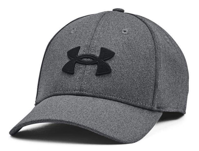Under Armour Blitzing cappellino da uomo, grigio scuro/nero