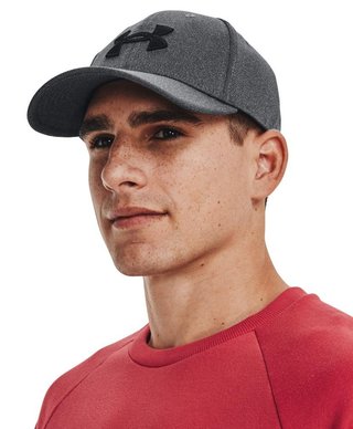Under Armour Blitzing cappellino da uomo, grigio scuro/nero