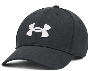 Under Armour Blitzing cappellino da uomo, nero/bianco
