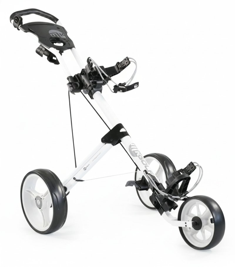 MKids 3 Wheel junior carrello da spinta, bianco