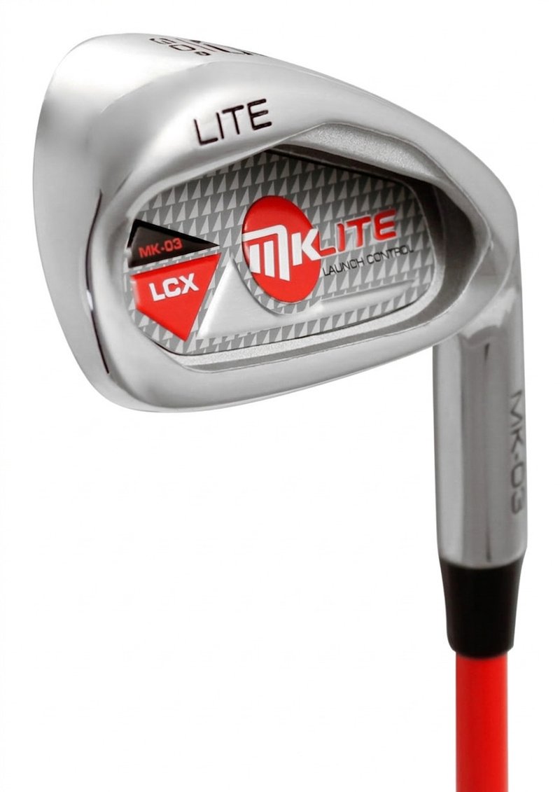 MKids Lite Junior Red 53" (135cm/7-9Y) ferri junior, acciaio