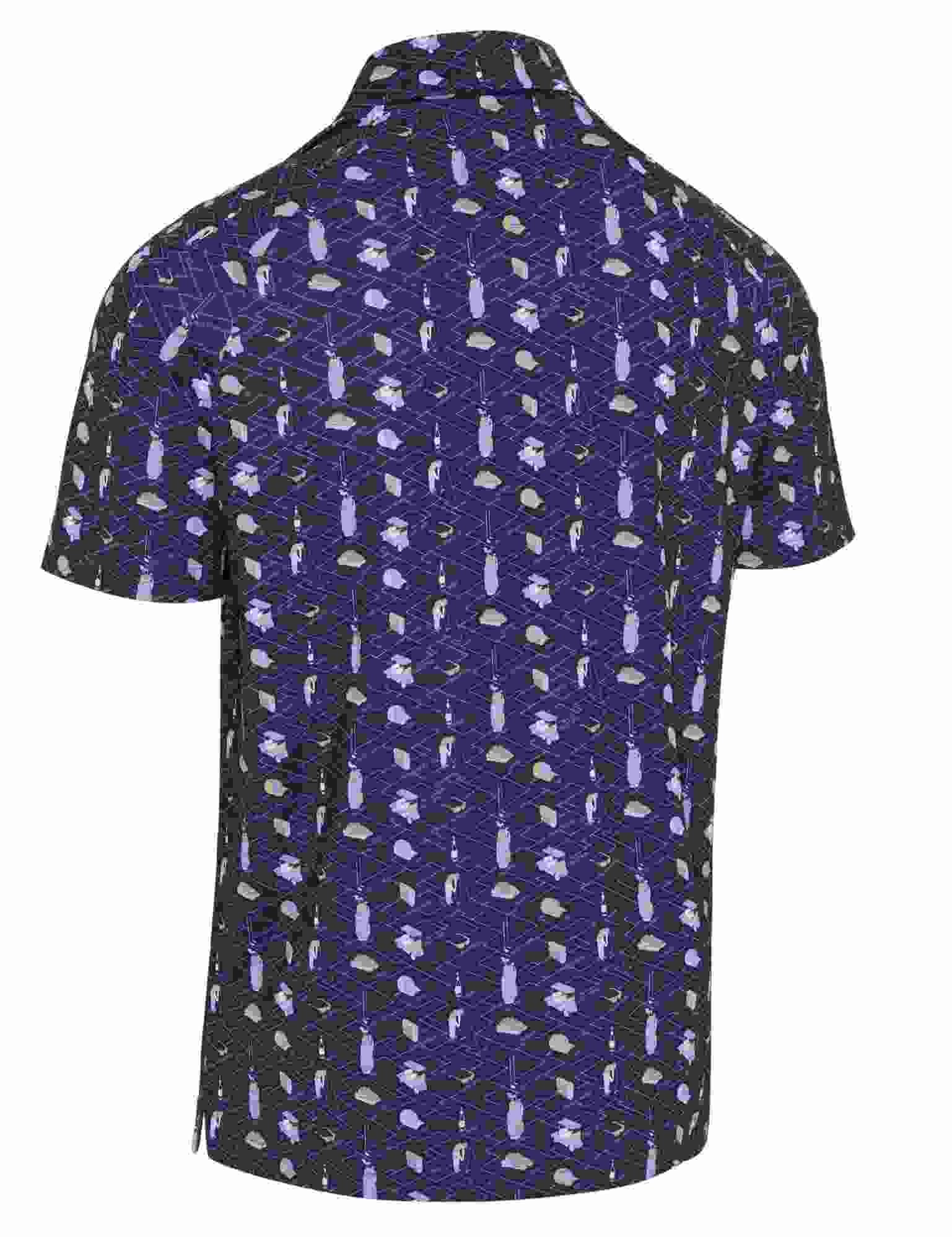 Callaway All Over Go polo da uomo, peacoat