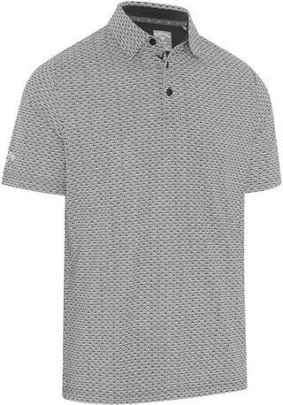 Callaway Tee Allover Print polo da uomo, caviar