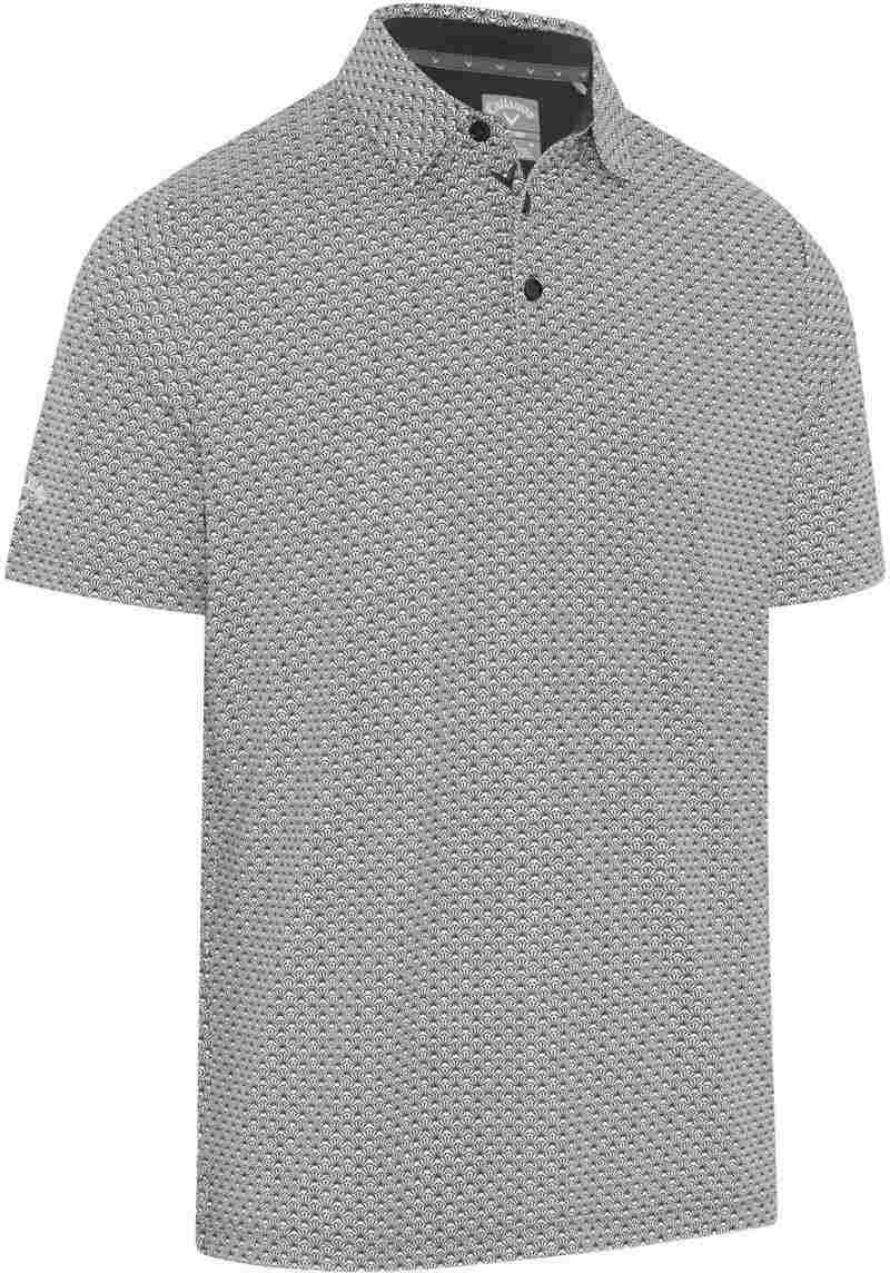 Callaway Tee Allover Print polo da uomo, caviar