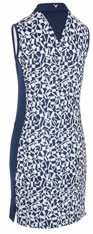 Callaway Two Tone Geo vestito da golf donna 2024, peacoat