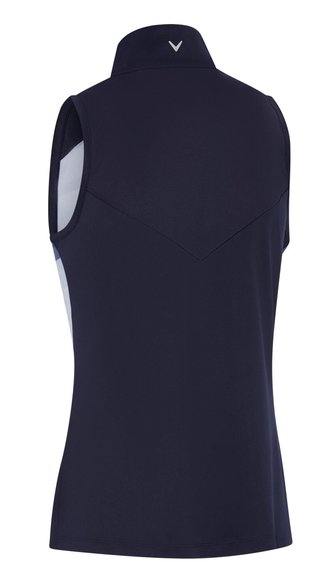 Callaway Gradient Wave Sleeveless polo da donna, peacoat