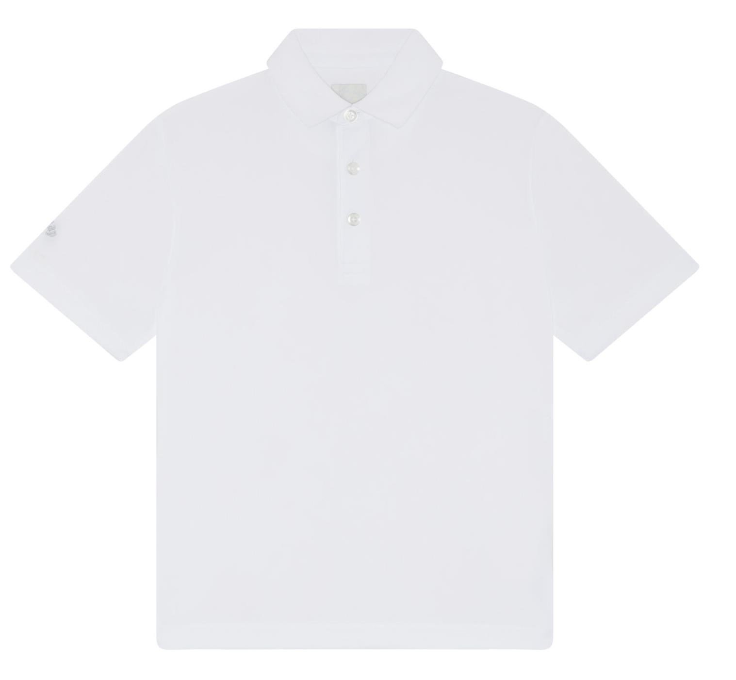 Callaway Solid junior polo da bambino, bright white