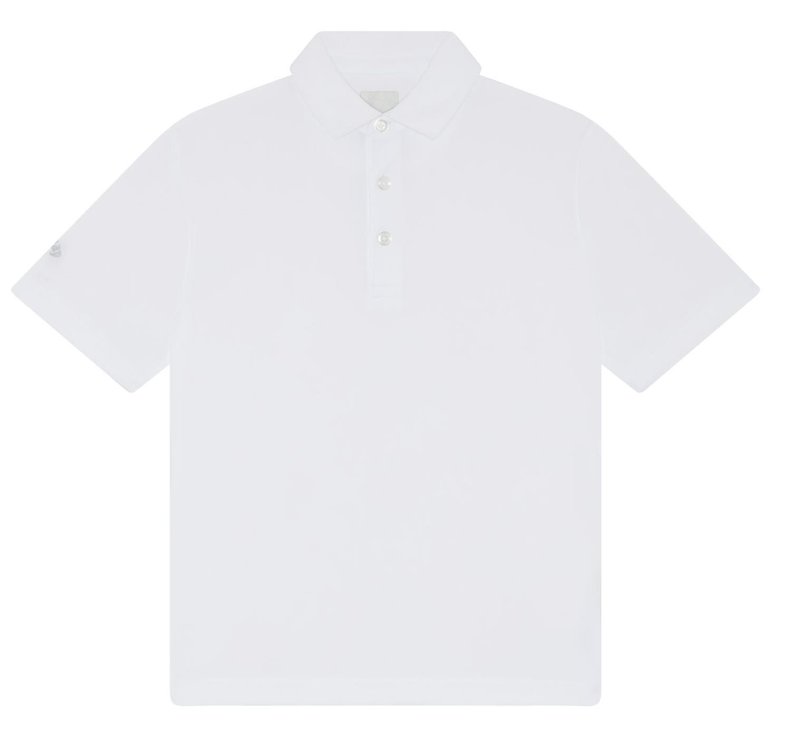Callaway Solid junior polo da bambino, bright white