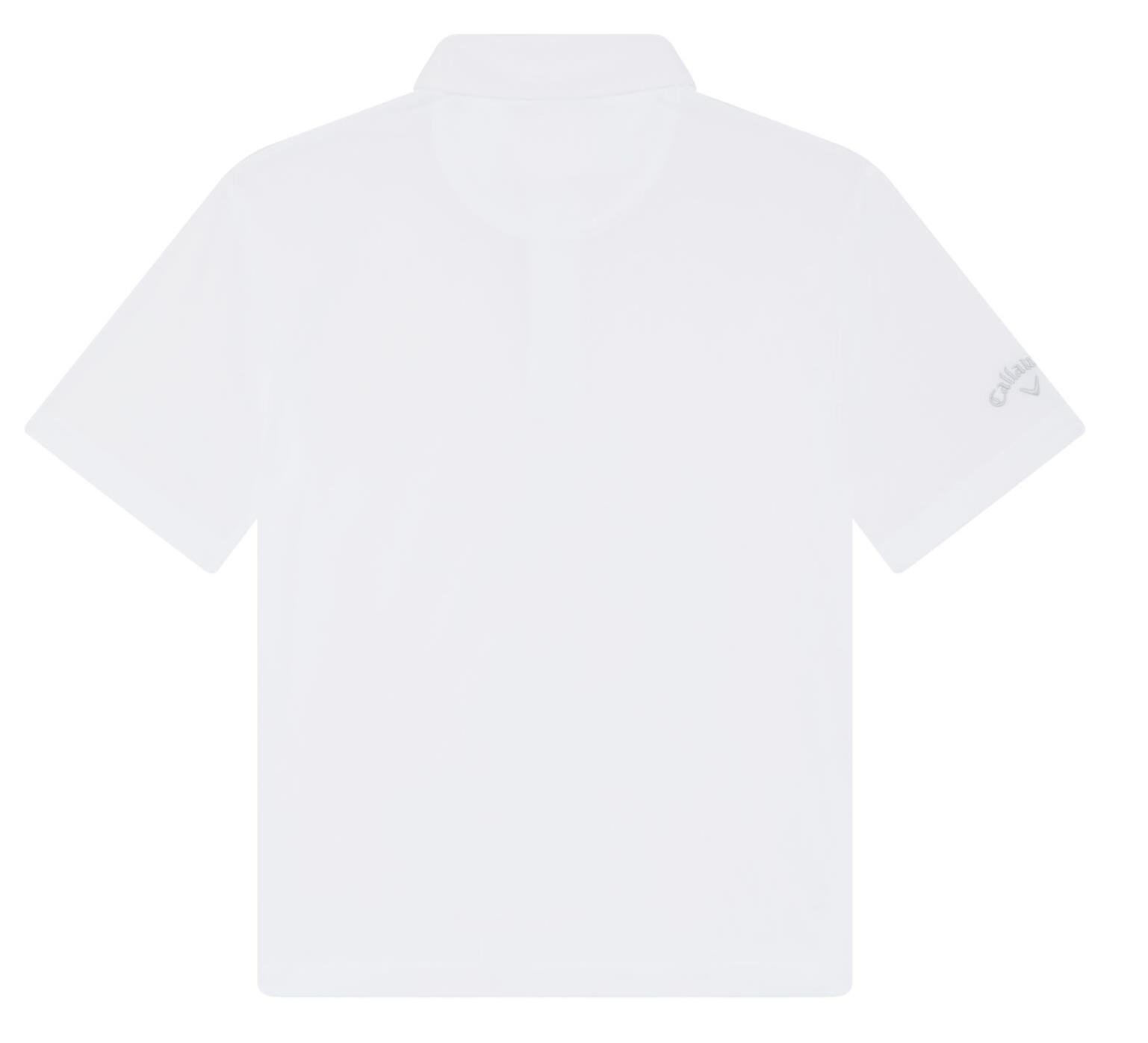 Callaway Solid junior polo da bambino, bright white