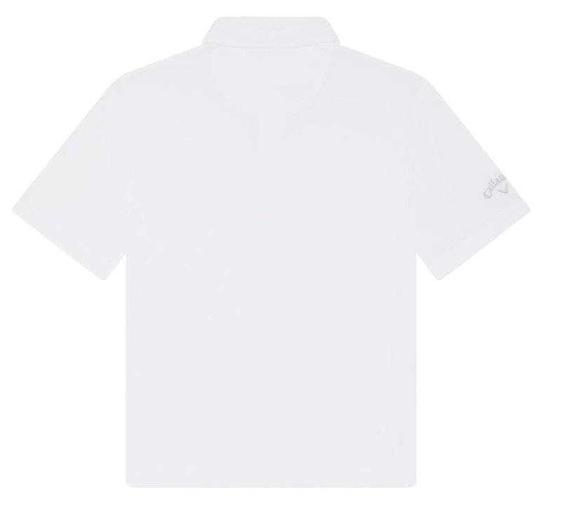 Callaway Solid junior polo da bambino, bright white