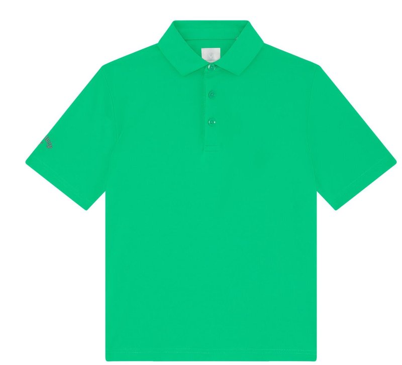 Callaway Solid junior polo da bambino, holly green