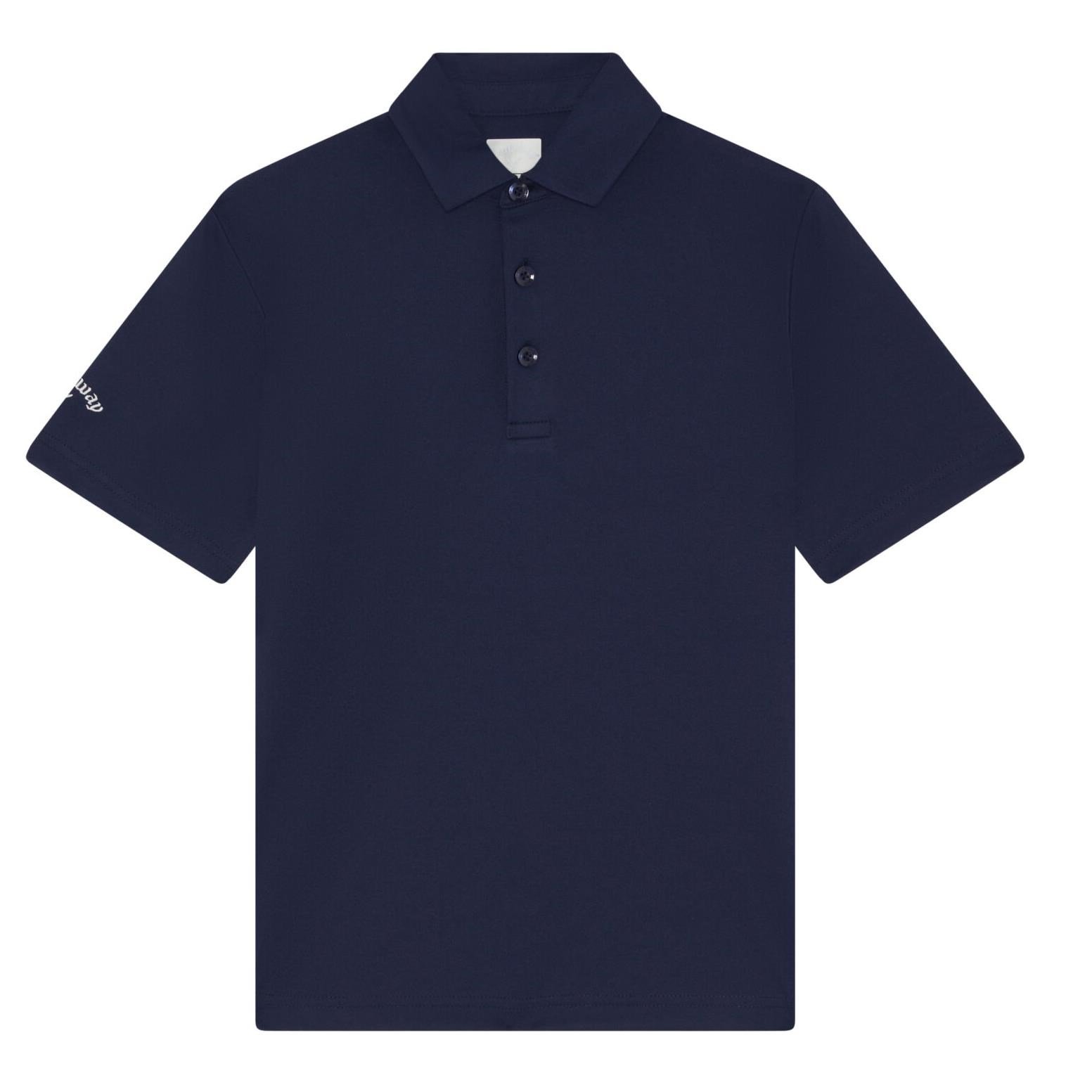 Callaway Solid Junior polo da bambino, peacoat