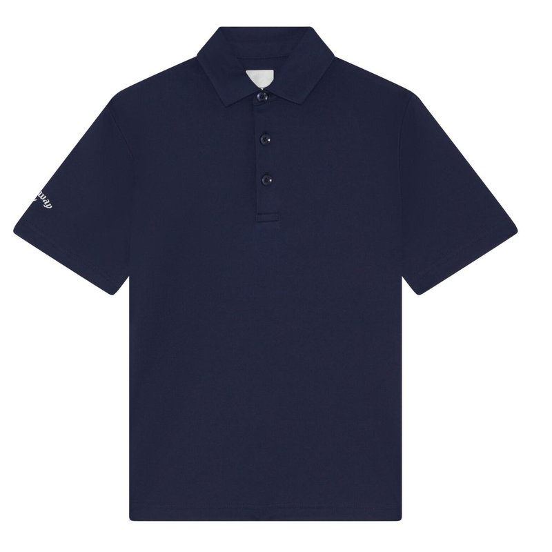 Callaway Solid Junior polo da bambino, peacoat