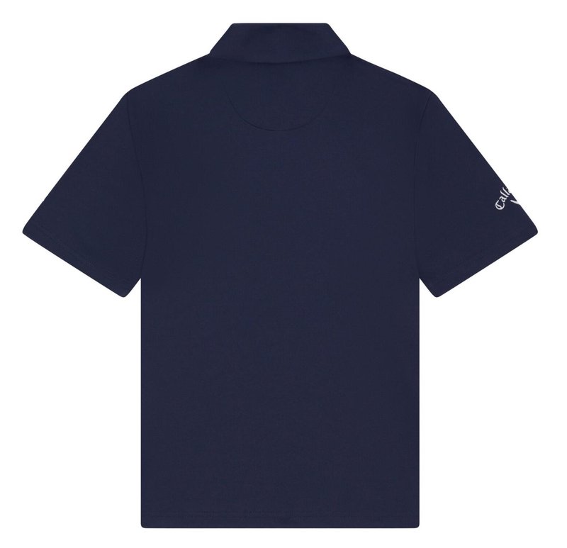 Callaway Solid Junior polo da bambino, peacoat