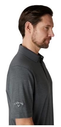 Callaway Premium Jacquard polo da uomo, caviar