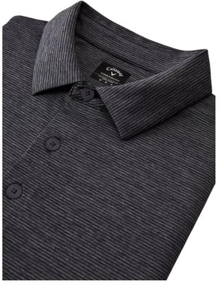 Callaway Premium Fine Line polo da uomo, ebony heather