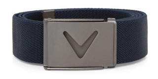 Callaway V-Logo Web cintura da golf da uomo, peacoat