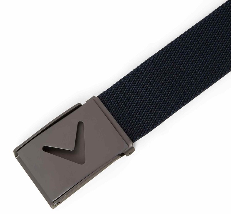 Callaway V-Logo Web cintura da golf da uomo, peacoat