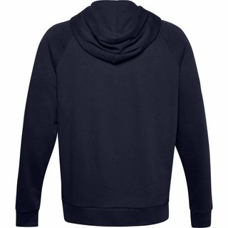 Under Armour Rival Fleece Big Logo felpa da uomo, midnight navy