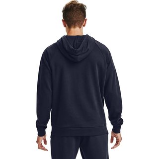 Under Armour Rival Fleece Big Logo felpa da uomo, midnight navy