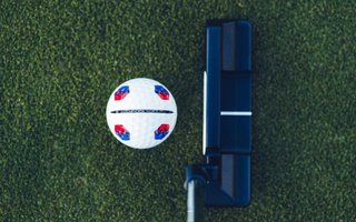 Callaway Chrome Soft TruTrack palline da golf, blu/rosse