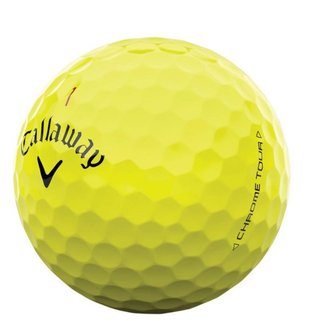 Callaway Chrome Tour 24 palline da golf, gialle