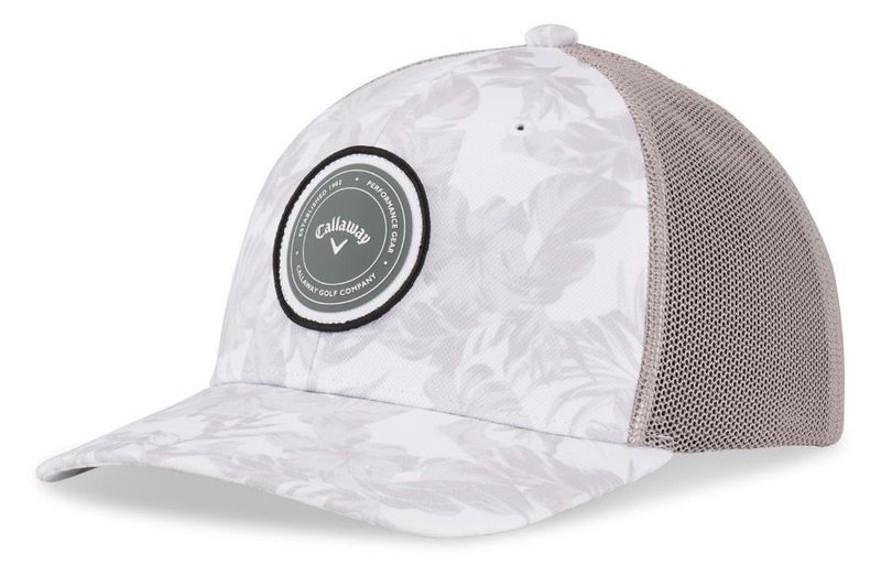 Callaway Playing Through Trucker cappellino da uomo, white tropical