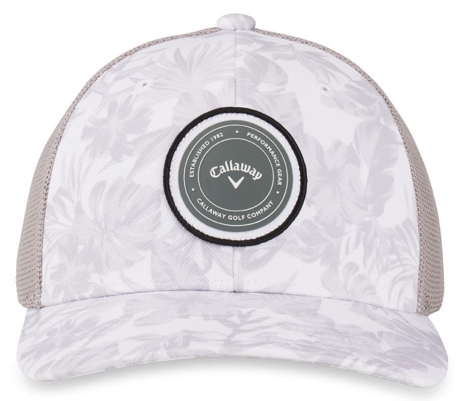 Callaway Playing Through Trucker cappellino da uomo, white tropical
